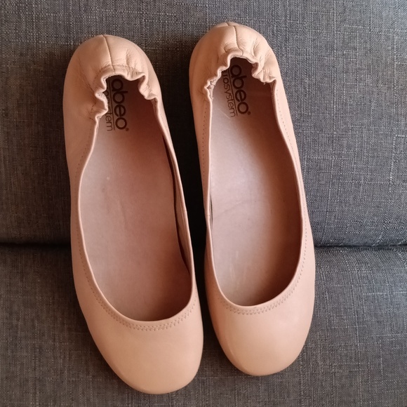 Abeo BIO System TAMMY Ballet Flat Pink Round Toe Comfort Shoes Size 10 Narrow - Picture 3 of 12